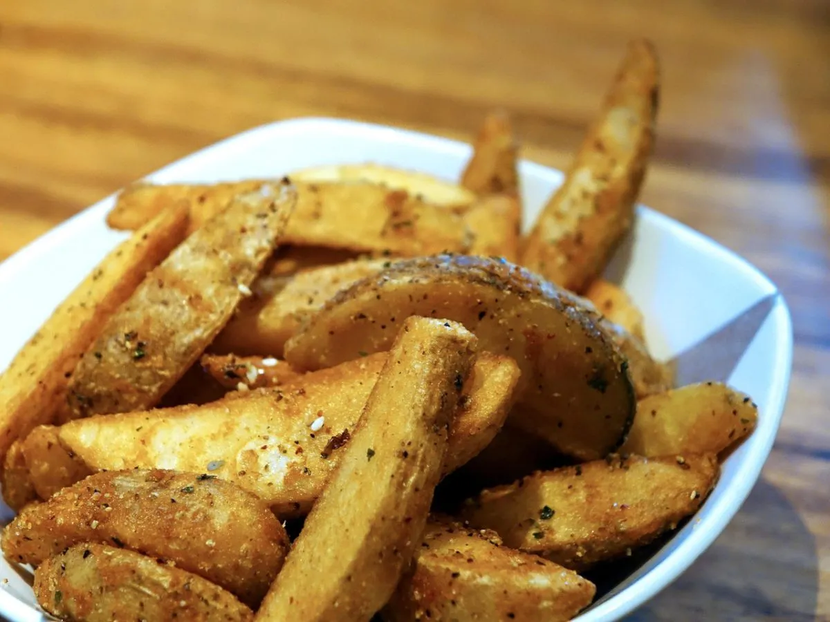 Cajun seasoned fries